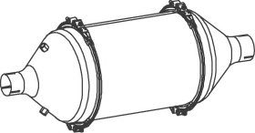 DINEX 43122 Retrofit Kit, soot filter